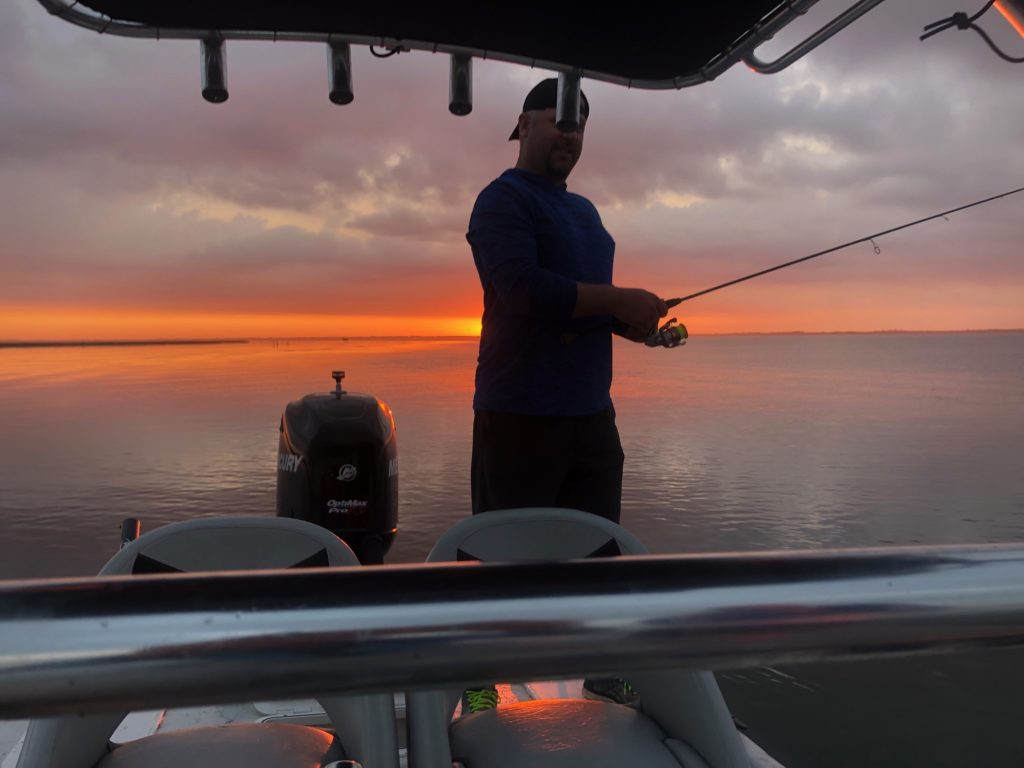 fishing trip with No Limits Guide Service